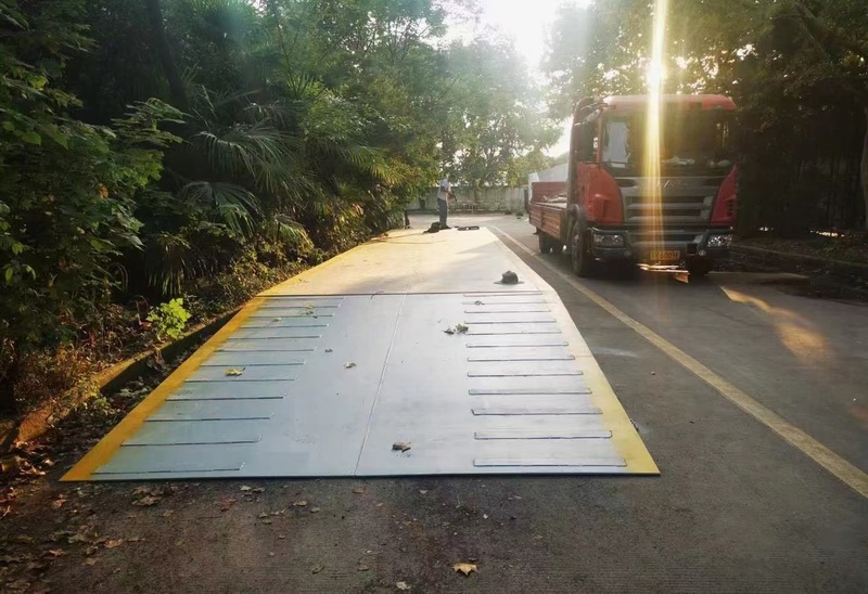 鋼制斜坡 100噸地磅